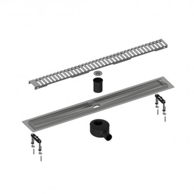 Душевой лоток Timo Drain System 60см с вставкой "lines"