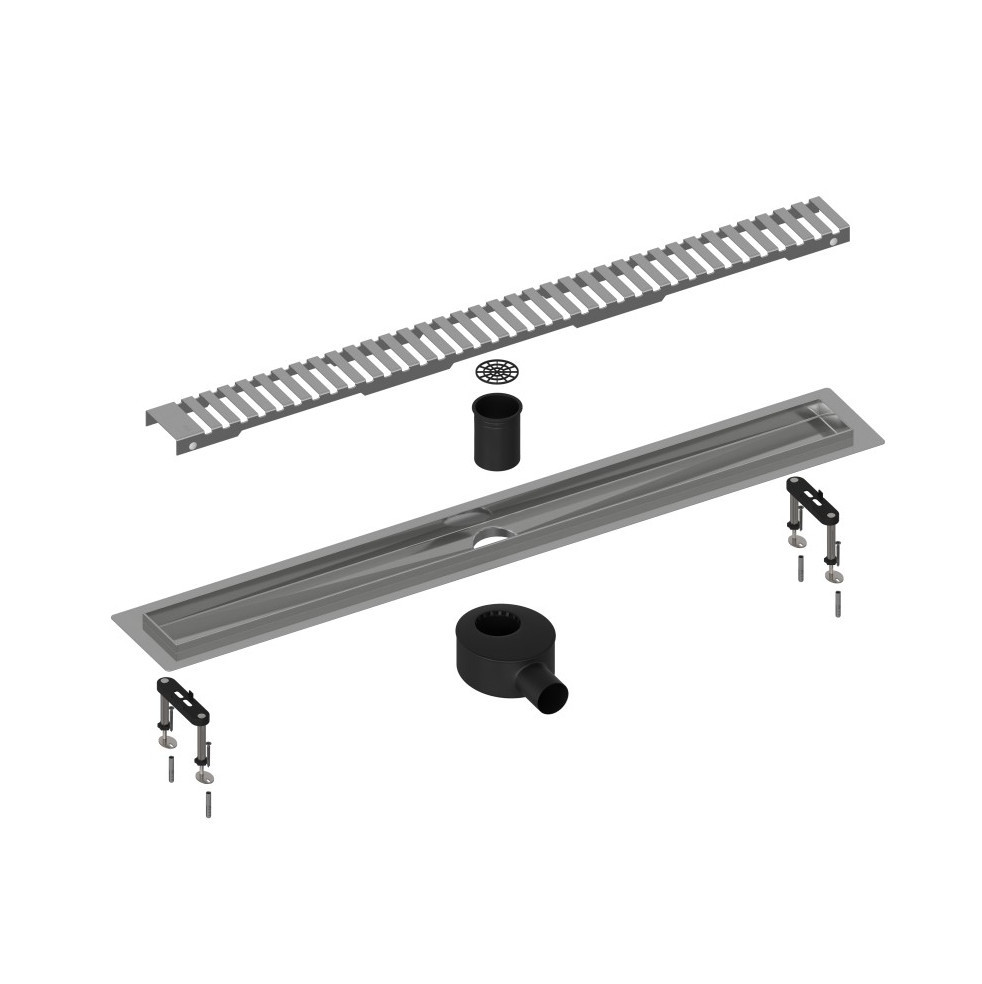 Душевой лоток Timo Drain System 60см с вставкой "lines"