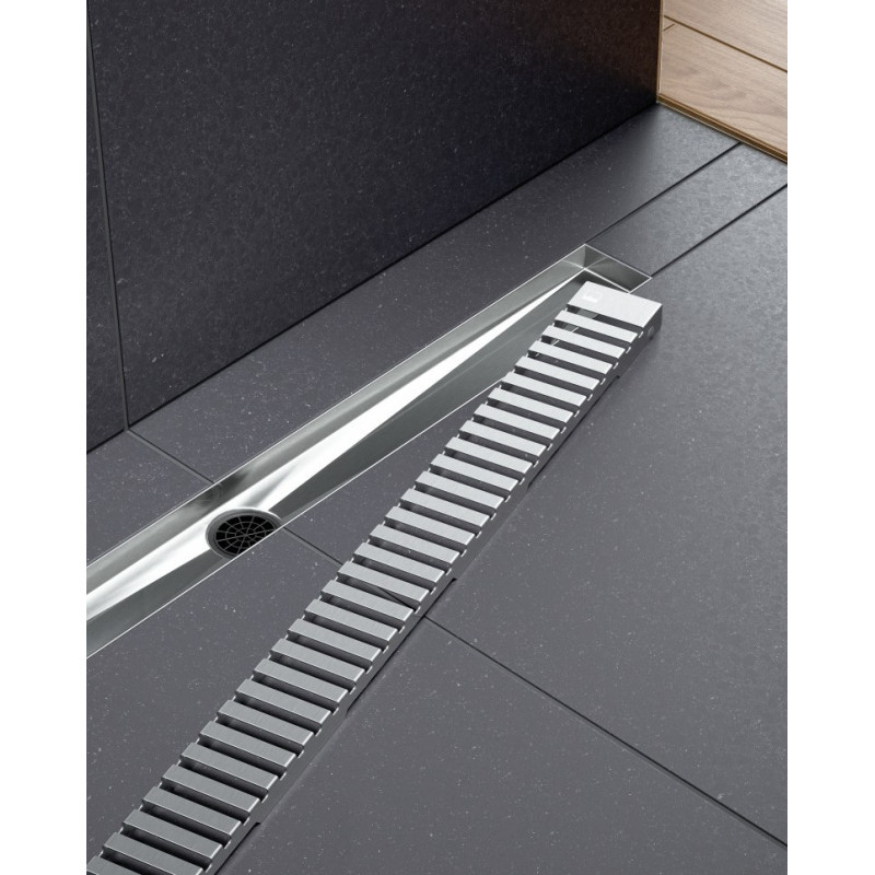 Душевой лоток Timo Drain System 60см с вставкой "lines"