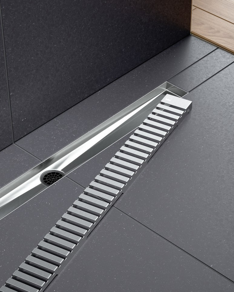 Душевой лоток Timo Drain System 60см с вставкой "lines"