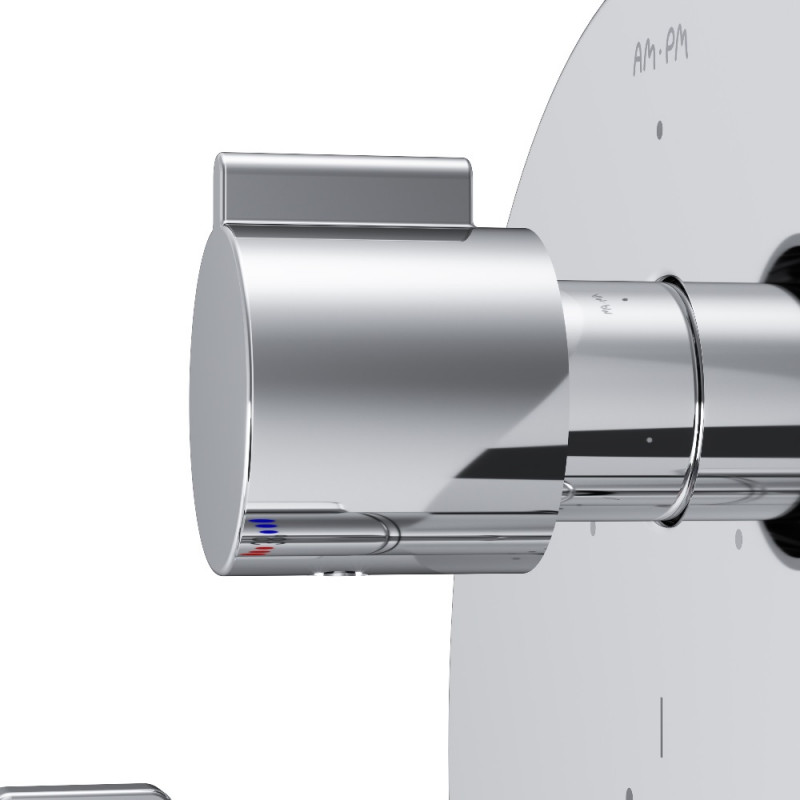 Смеситель для душа с термостатом встраиваемый хром Am.pm X-Joy F85A95600