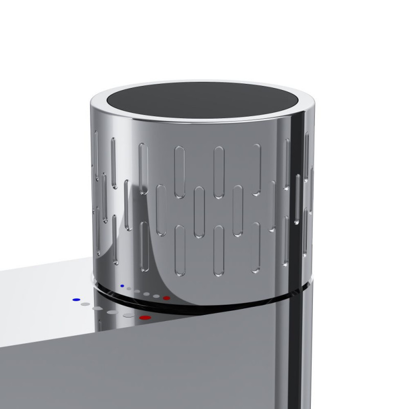 Смеситель для раковины с индикацией температуры хром Am.pm Gem F90A02400