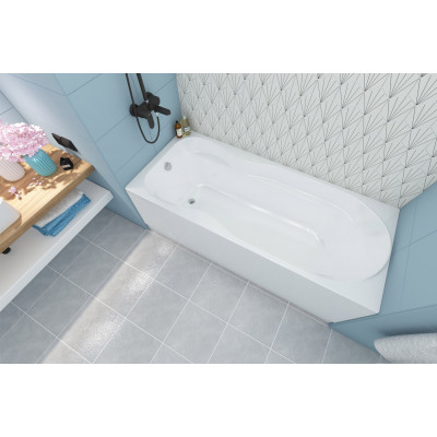Акриловая прямоугольная ванна 180х80x43 см Comfort Maxi