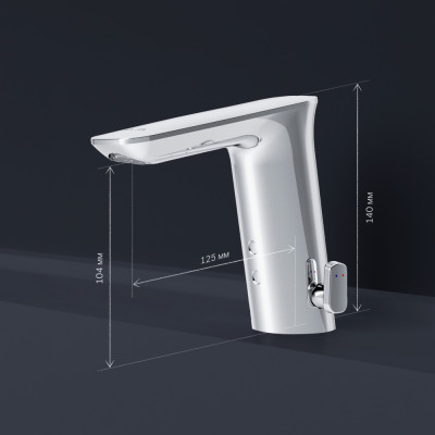 Смеситель для раковины сенсорный хром AM.PM Inspire 2.0 F50A02300