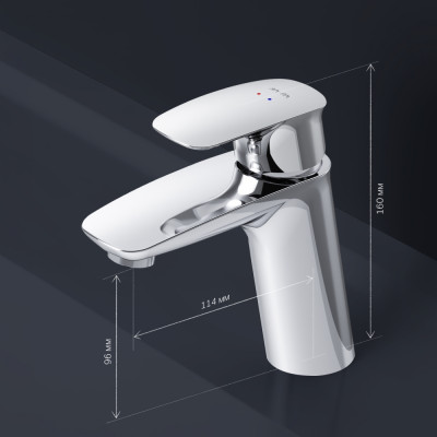 Смеситель для раковины хром AM.PM Spirit 2.1 F71A82100