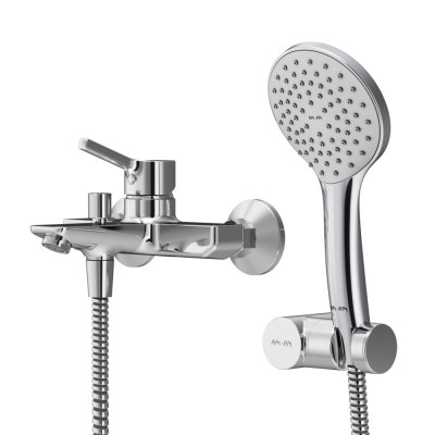 Смеситель для ванны и душа хром AM.PM X-Joy F85B15000