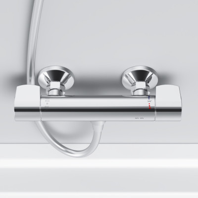 Смеситель для душа с термостатом хром Am.pm X-Joy F85A40000