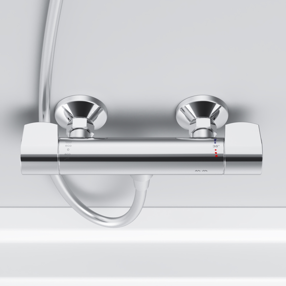 Смеситель для душа с термостатом хром Am.pm X-Joy F85A40000