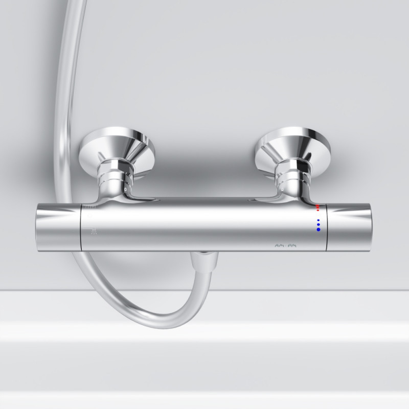Смеситель для душа с термостатом хром AM.PM Like F8040000