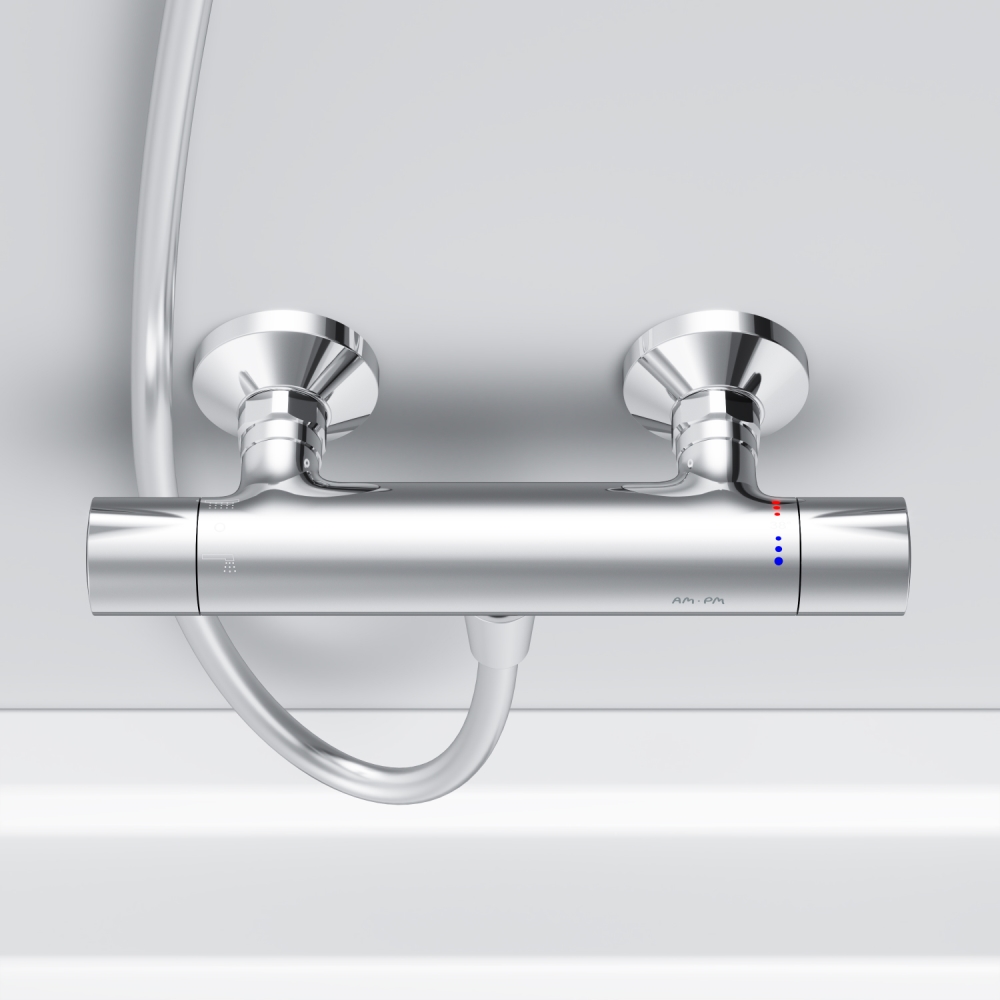 Смеситель для душа с термостатом хром AM.PM Like F8040000