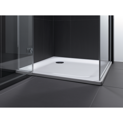 Душевой поддон стальной BetteUltra 900×900×25, Цвет: White