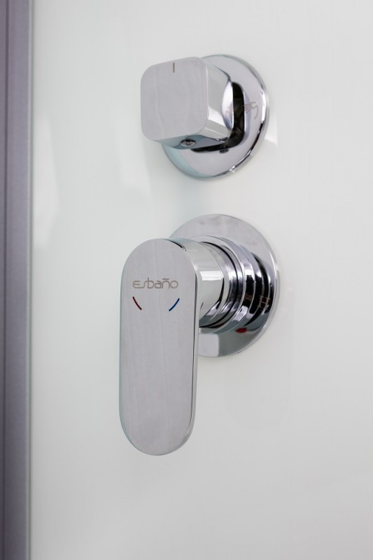 Душевая кабина матовое стекло 120х90х210см, Esbano, ES-129CKR