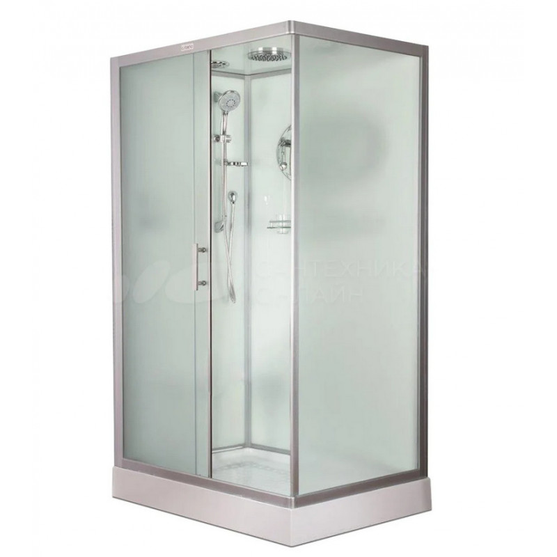 Душевая кабина матовое стекло 120х90х210см, Esbano, ES-129CKR