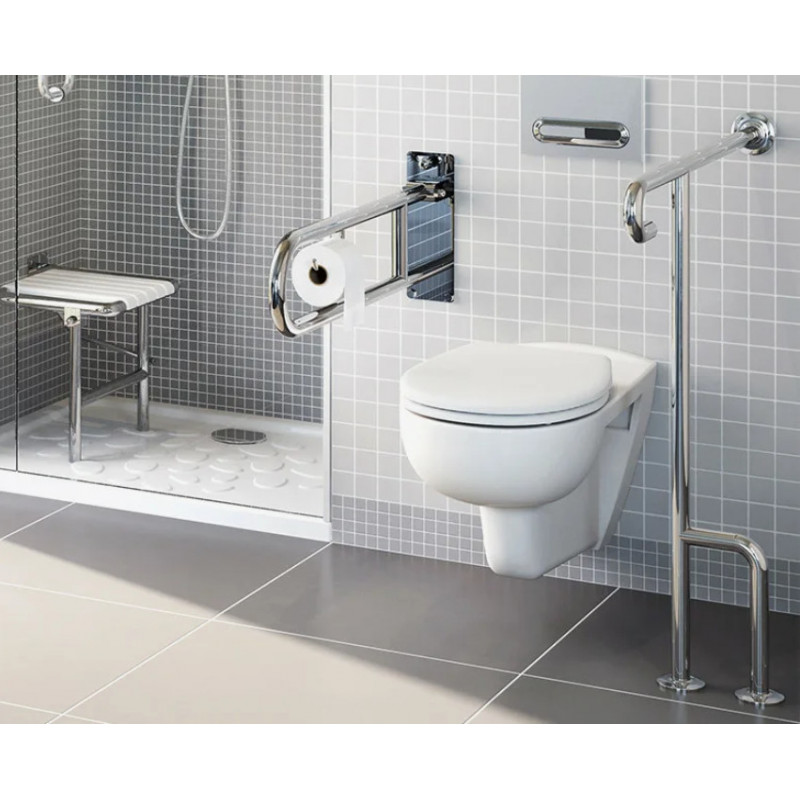 Подвесной безободковый унитаз Vitra Conforma для людей с ограниченными возможностями