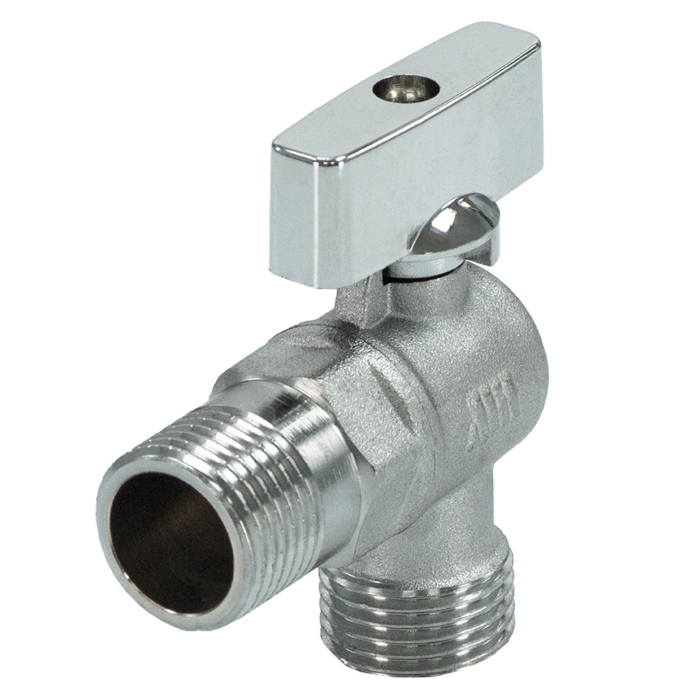 Кран  угловой мини  1/2" х 1/2" ш./ш. "Millennium''