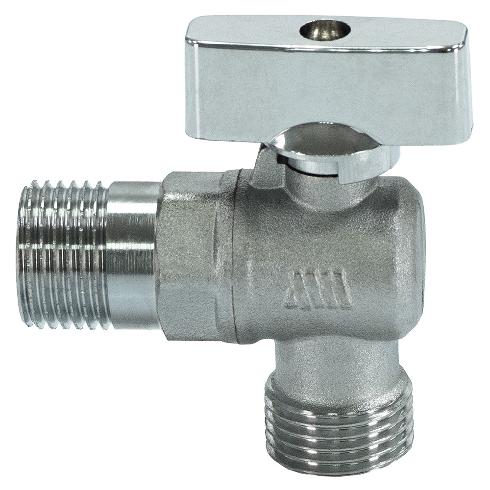 Кран  угловой мини  1/2" х 1/2" ш./ш. "Millennium''