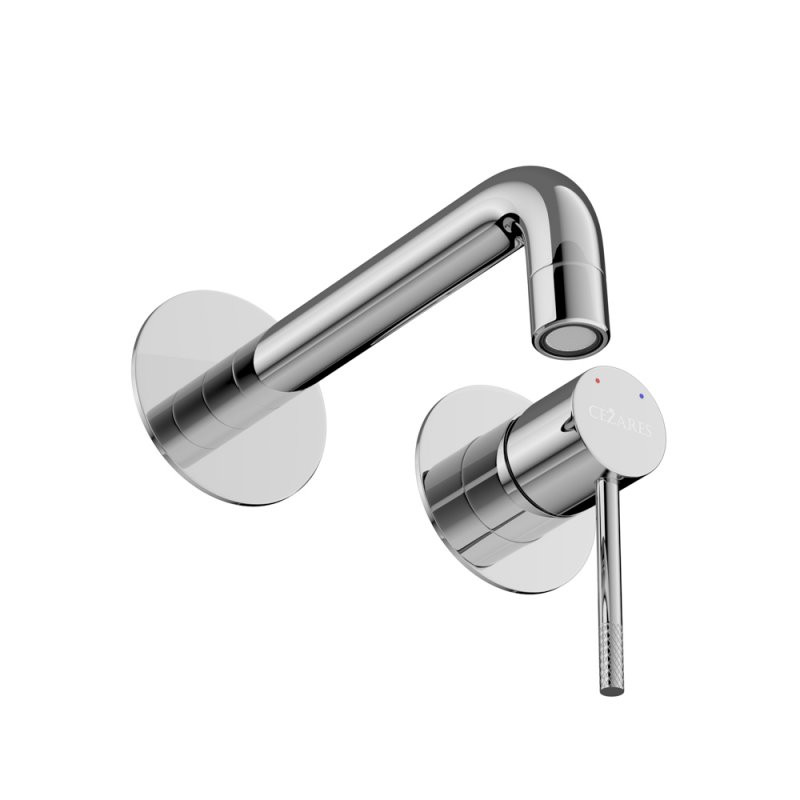 Смеситель для раковины встраиваемый хром Cezares RELAX-BLI2-1-01-W0