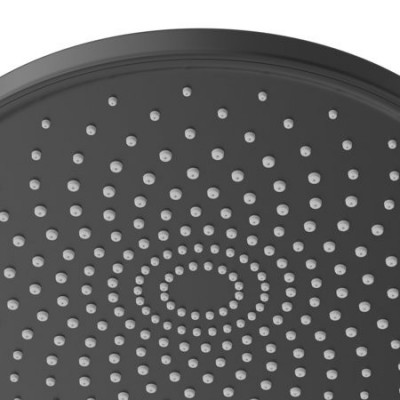 Душевая стойка со смесителем черная матовая Cezares RELAX-CD-NOP