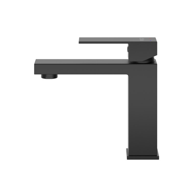 Смеситель для раковины черный матовый Cezares SLIDER-LS-NOP