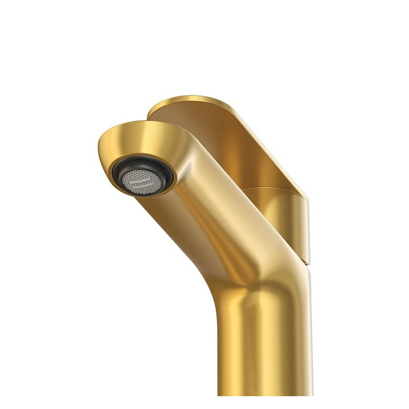 Смеситель для раковины брашированное золото Cezares STYLUS-LS-BORO