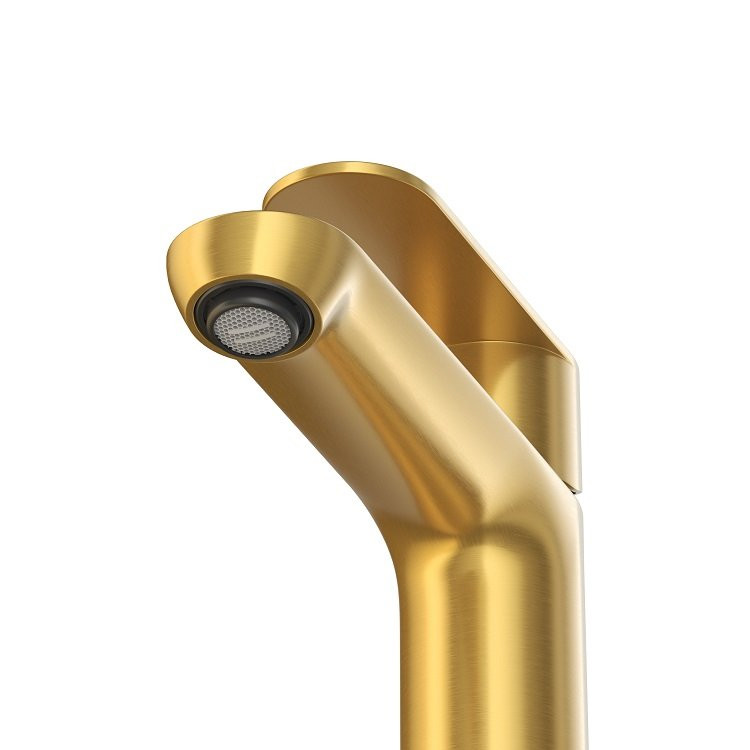 Смеситель для раковины брашированное золото Cezares STYLUS-LS-BORO