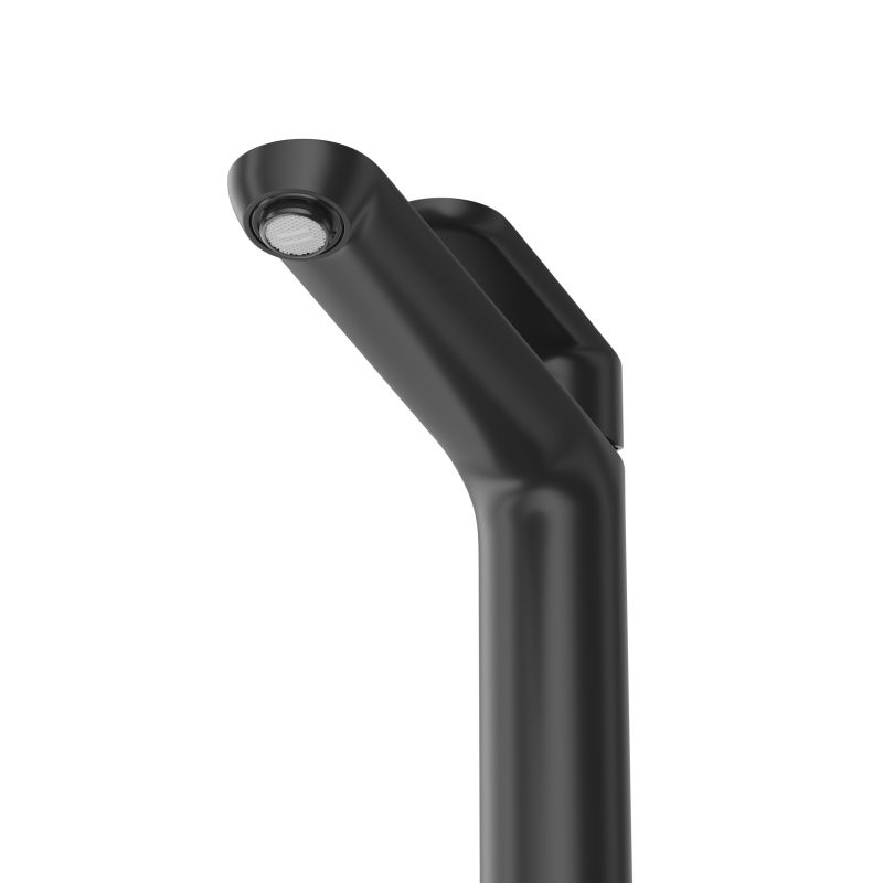 Смеситель для раковины высокий черный Cezares STYLUS-LC-NOP-W0