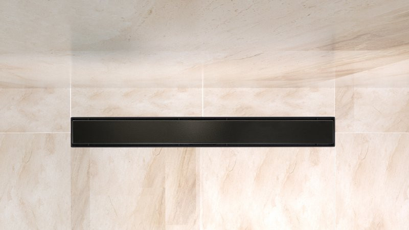 Трап для душа линейный 90см чёрный Belbagano LUCE BB-LD-LUCE-90-NERO