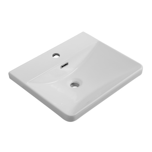 Раковина керамическая 51х43см белая Belbagno BB-8076-3-50