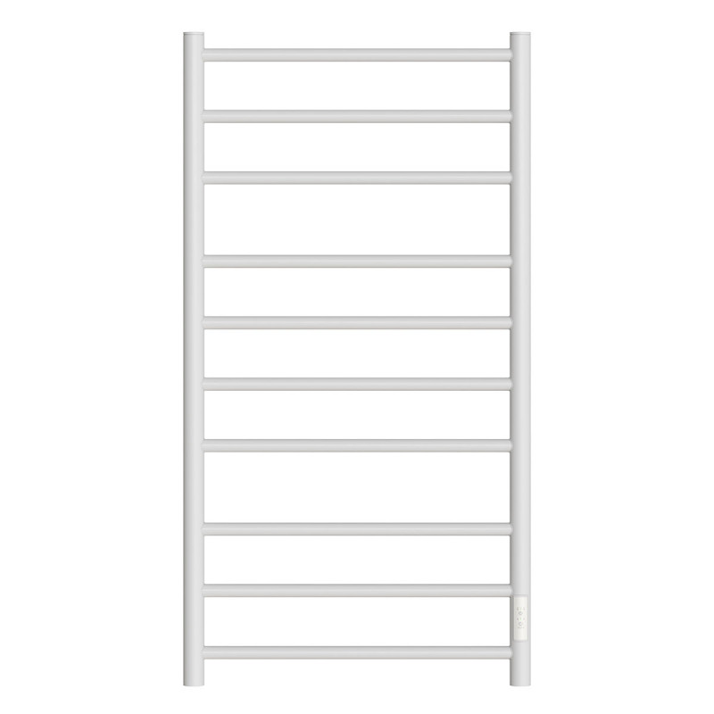 Полотенцесушитель электрический Point Аврора PN10850W П10 500x1000 диммер справа, белый