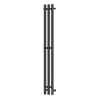 Полотенцесушитель электрический Point Деметра PN12822B П3 120x1200 диммер справа, черный