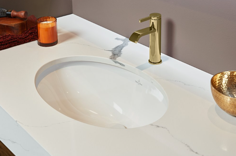 Раковина для установки под столешницу 615x415x215мм Villeroy & Boch Evana Альпийский белый CeramicPlus