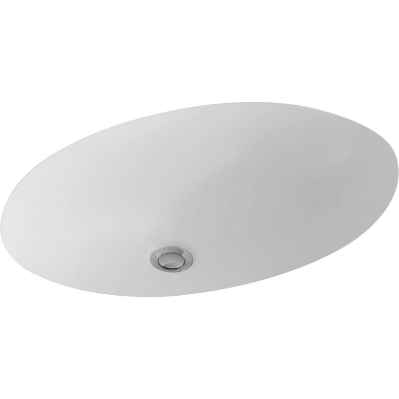 Раковина для установки под столешницу 615x415x215мм Villeroy & Boch Evana Альпийский белый CeramicPlus