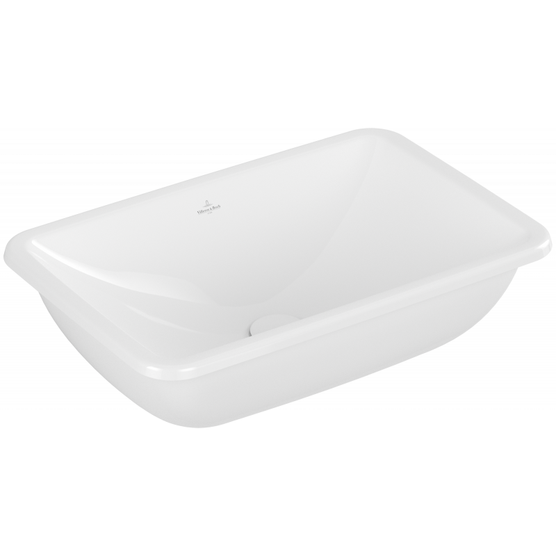 Раковина Villeroy&Boch Loop & Friends 54х34см с переливом, Альпийский белый CeramicPlus