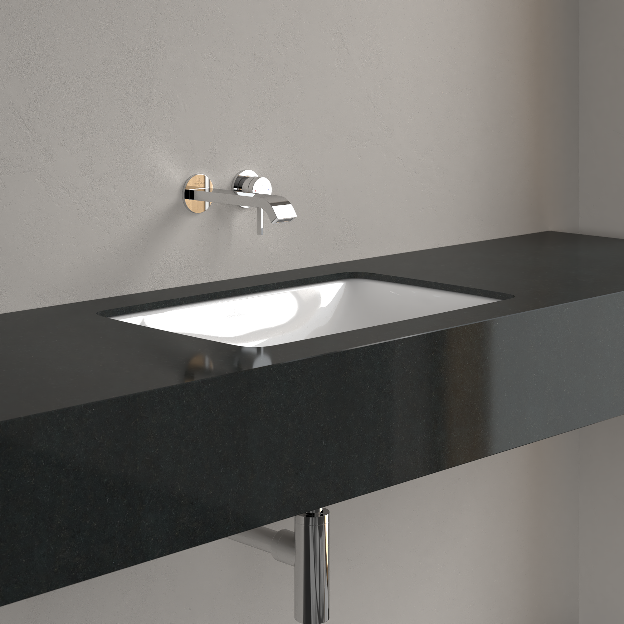 Раковина Villeroy&Boch Loop & Friends 54х34см с переливом, Альпийский белый CeramicPlus