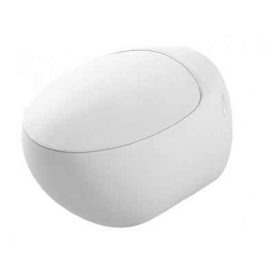 Унитаз подвесной безободковый Sanita Luxe Ringo S1 сиденье дюропласт Soft close