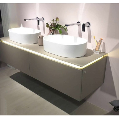 Раковина накладная Villeroy & Boch Collaro 560x360x145мм, Stone White CeramicPlus, без перелива