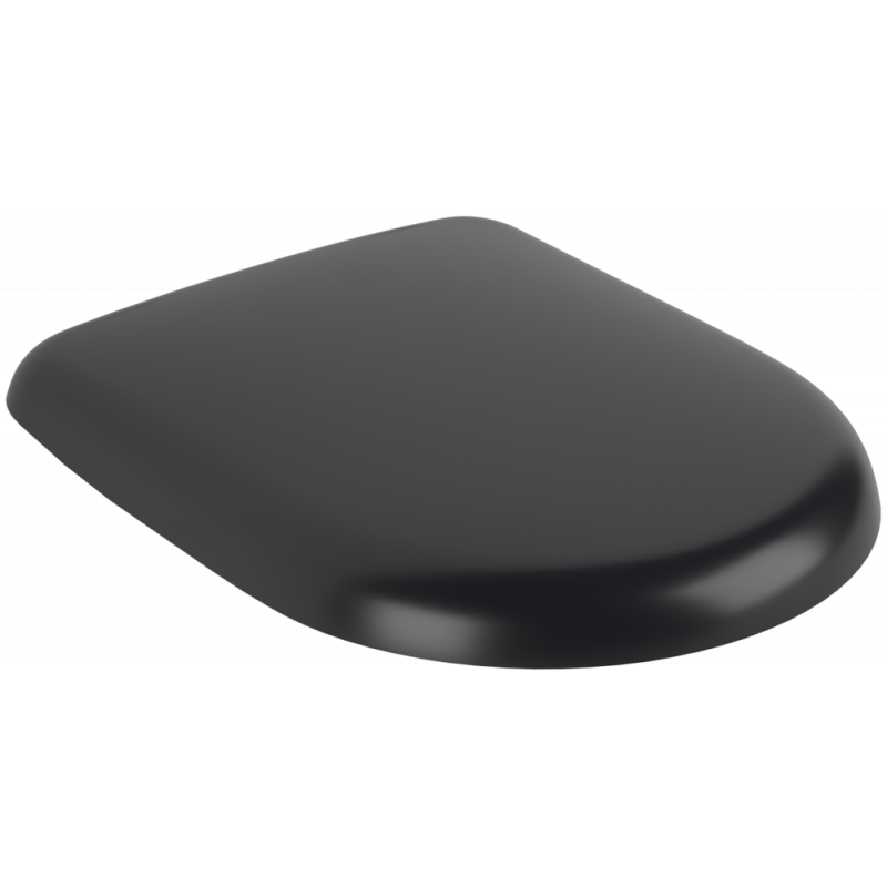 Унитаз Villeroy & Boch Antao с безободковым смывом, подвесной, с функцией TwistFlush, Pure Black CeramicPlus