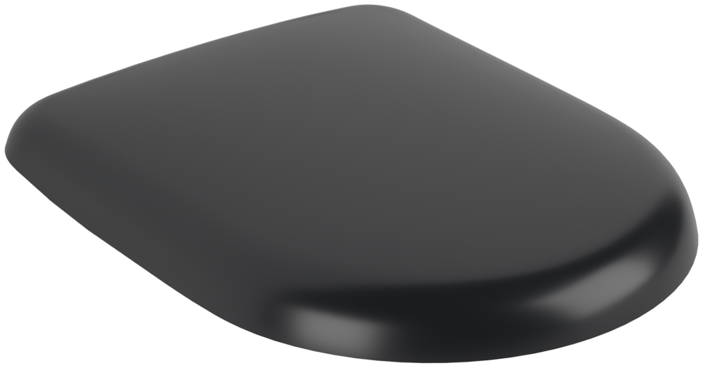 Унитаз Villeroy & Boch Antao с безободковым смывом, подвесной, с функцией TwistFlush, Pure Black CeramicPlus