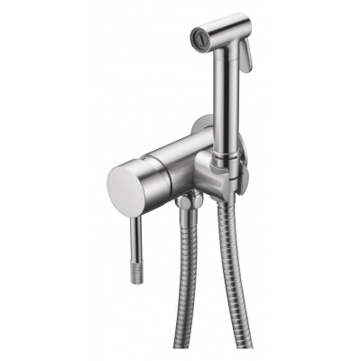 Смеситель гигиенический Boheme Uno Nickel Brush