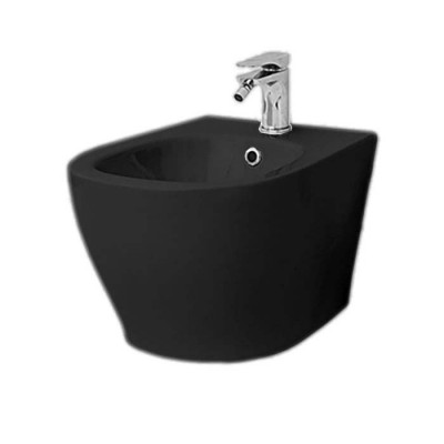 Биде подвесное 36x52см ArtCeram TEN 4.0 – TEB004 черное матовое