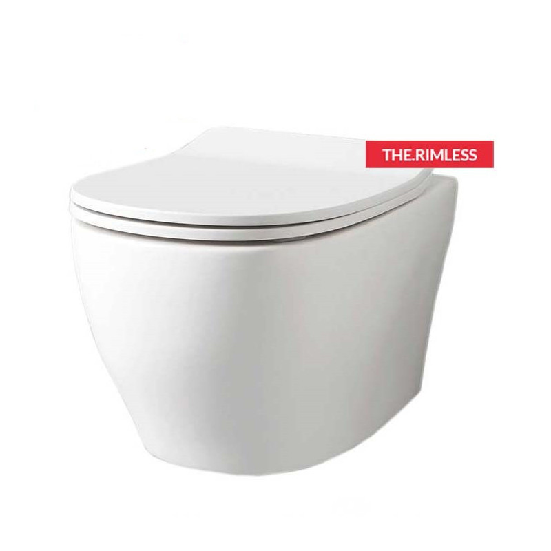Крышка для чаши ArtCeram Ten 4.0 TEA005 с микролифтом, белая, петли хром