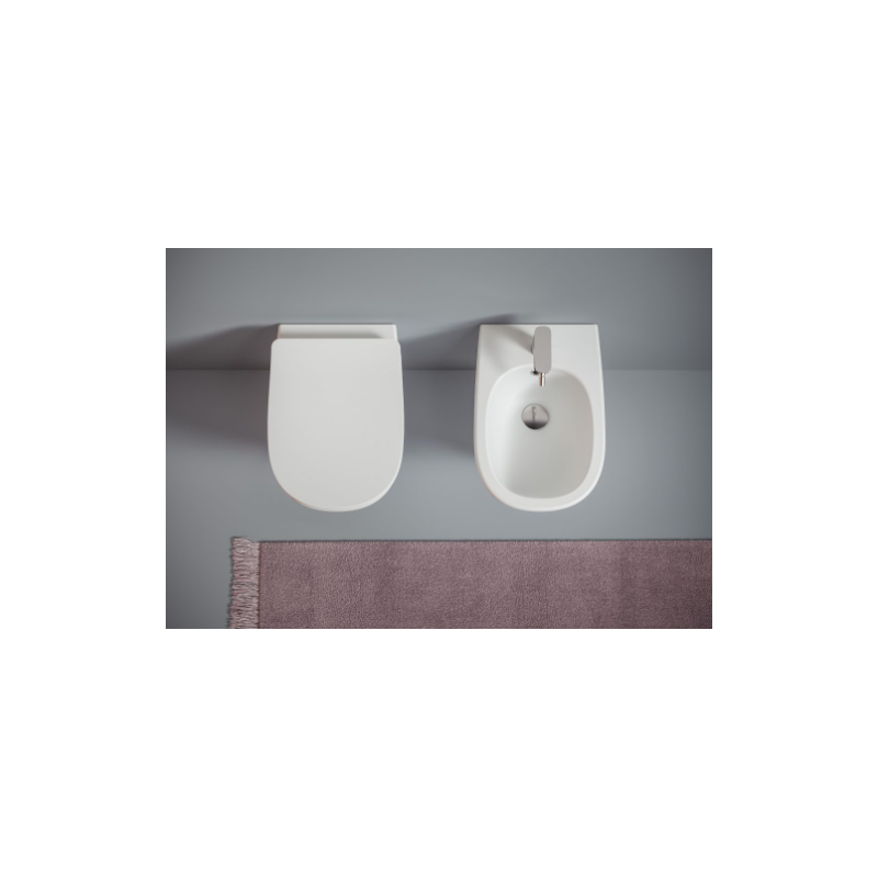 Крышка для чаши ArtCeram Ten 4.0 TEA005 с микролифтом, белая, петли хром
