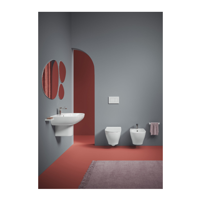Крышка для чаши ArtCeram Ten 4.0 TEA005 с микролифтом, белая, петли хром