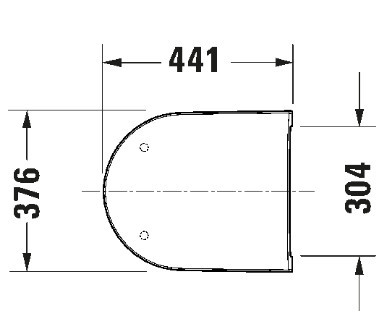 Сидение для унитаза Duravit D-Neo с микролифтом, матовый антрацит