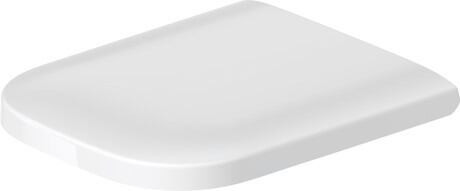 Сидение для унитаза Duravit Happy D.2, с микролифтом, белое 