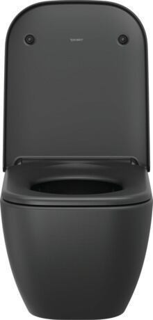 Сидение для унитаза Duravit Happy D.2, с микролифтом, антрацит матовый