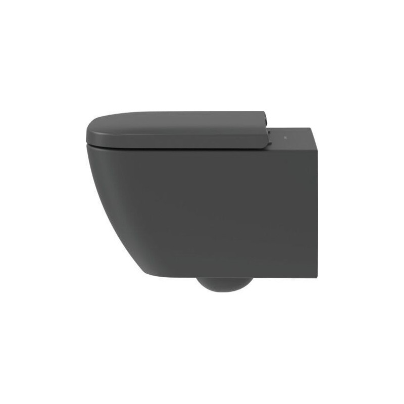 Сидение для унитаза Duravit Happy D.2, с микролифтом, антрацит матовый