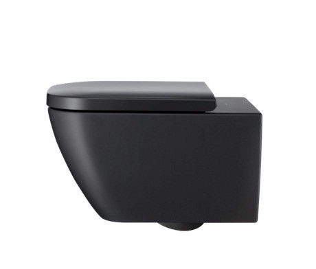 Сидение для унитаза Duravit Happy D.2, с микролифтом, антрацит матовый