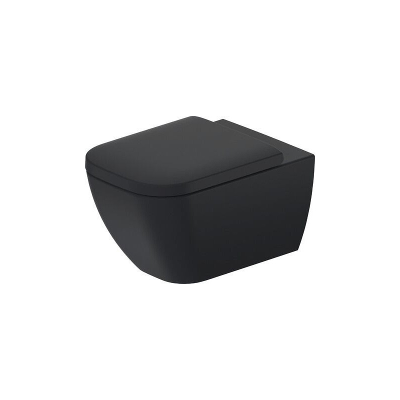 Сидение для унитаза Duravit Happy D.2, с микролифтом, антрацит матовый