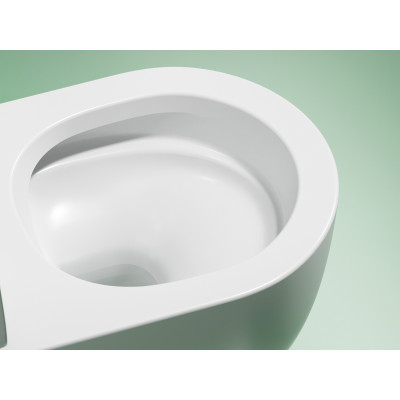 Подвесной унитаз 355х490х320мм Ceramicanova Modena Rimless белый матовый, с быстросъемным сидением микролифт